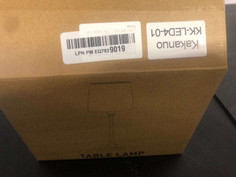 Photo 1 of Cordless Table Lamp Rechargeable Gold - 1 Pack Brass 4000mAH Battery Operated Lamp for Decor, 3000K Stepless Dimming Touch Control Wireless Lamp for Bedroom, Dining Table, Counter, Living Room