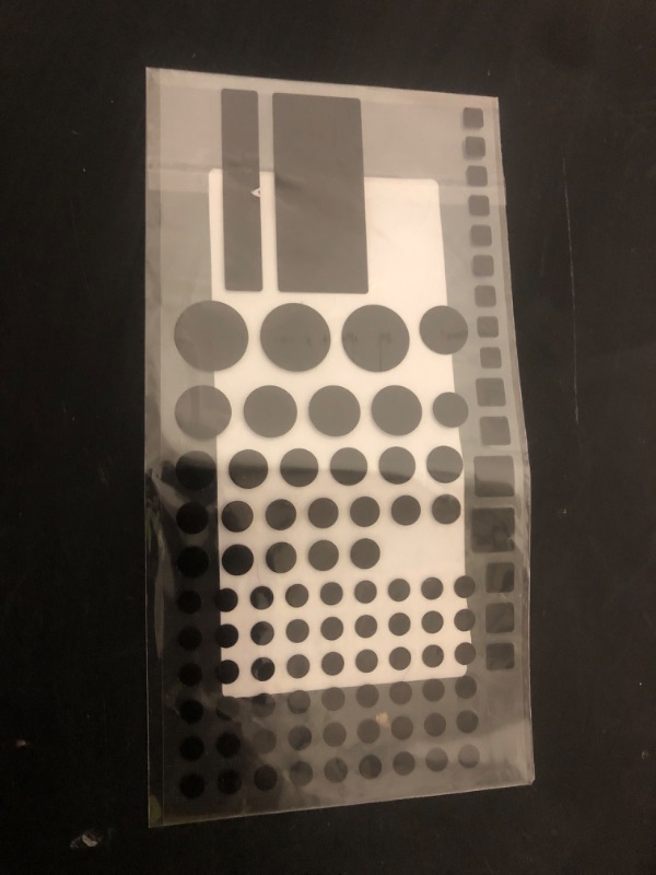 Photo 1 of LIGHTDIMS Original Strength - LED dimming Covers for Routers, Electronics and Appliances and More. Dims 50-80% of Light, in Minimal Packaging Light (1 Sheet).