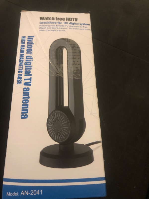Photo 1 of TV Antenna Indoor for Local Channels: Bunobry Portable Long Range 360° Reception Digital HDTV Antenna - Strong Magnetic Base Support 4K 1080P VHF UHF with Smart Switch Signal Amplifier