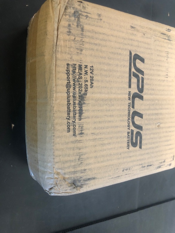 Photo 1 of UPLUS 12V 20Ah Deep Cycle AGM Battery, LP12-20 Rechargeable SLA Batteries, Replace for EXP12200, HR22-12, BP20-12, F19-12B, UB12200, FM12200, 6fm20, ML22-12, ML18-12, EXP12180, DJW12-20Z