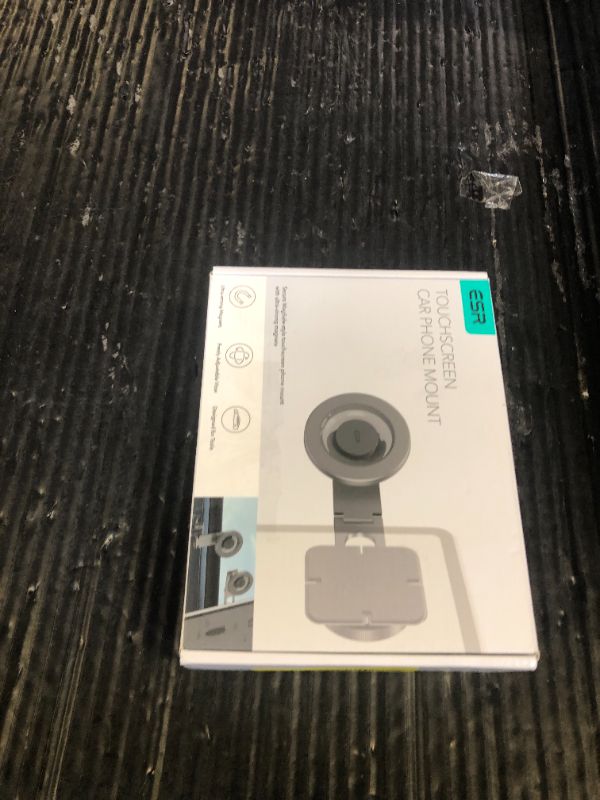 Photo 1 of ESR for MagSafe Car Mount, Car Phone Holder, Tesla Touchscreen Car Mount, Magnetic Phone Holder for Car, for iPhone 17/16/16e/15/14/13/12, S25, Pixel 10, Charging Not Supported(2 Metal Rings Included)