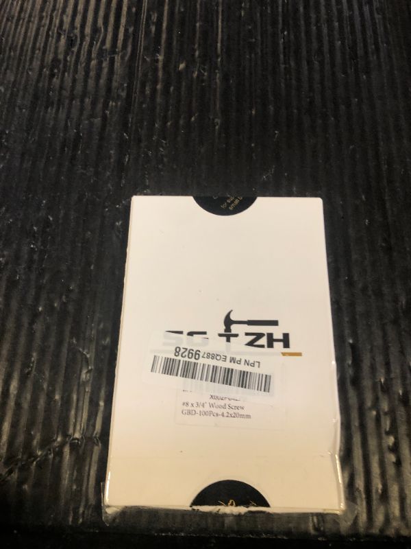 Photo 1 of #8 x 3/4" Wood Screw 100PCS Black Phosphate Coated Stainless Flat Truss Head Fast Self Tapping Drywall Screws by SG TZH