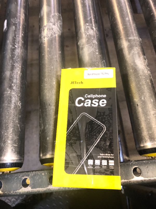 Photo 1 of JETech Case for iPhone 16 Pro 6.3-Inch, Non-Yellowing Shockproof Phone Bumper Cover, Anti-Scratch Clear Back (Clear)