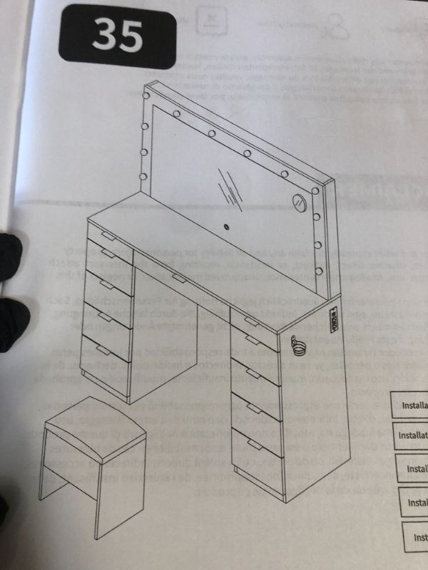 Photo 1 of MAKE UP DESK/VANITY 