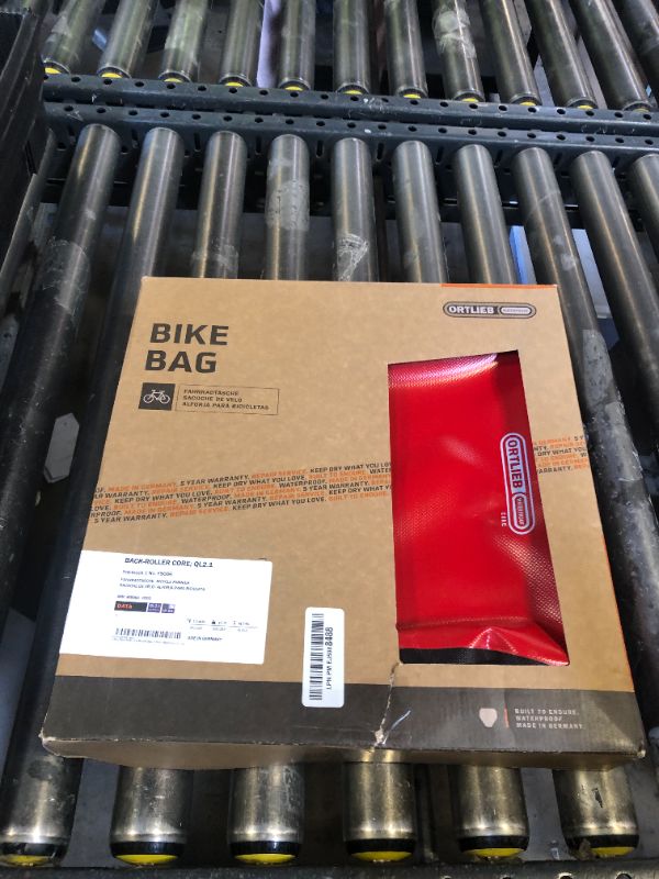 Photo 1 of Ortlieb Back-Roller City Bicycle Bag (1 Pair) - Black/Red, 40 Litre