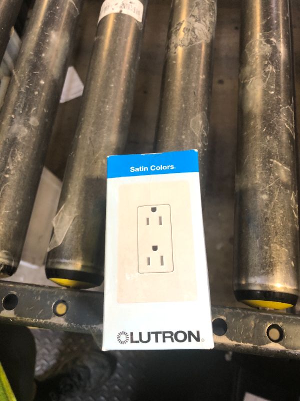 Photo 1 of Lutron 15 Amp Tamper-Resistant Duplex Receptacle, SCRS-15-TR-TP, Taupe