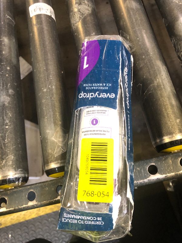 Photo 1 of everydrop by Whirlpool Ice and Water Refrigerator Filter 1, EDR1RXD1, Single-Pack , Purple