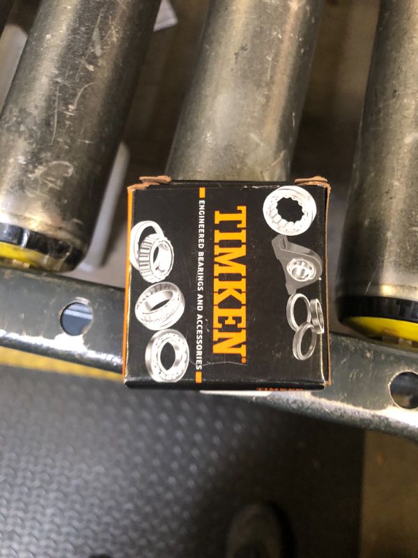 Photo 1 of Timken SET4 L44649/L44610 Tapered Roller Bearing Cone and Cup Set, Steel, Inch, 1.0625" ID, 1.9800" OD, 0.560" Cup Width