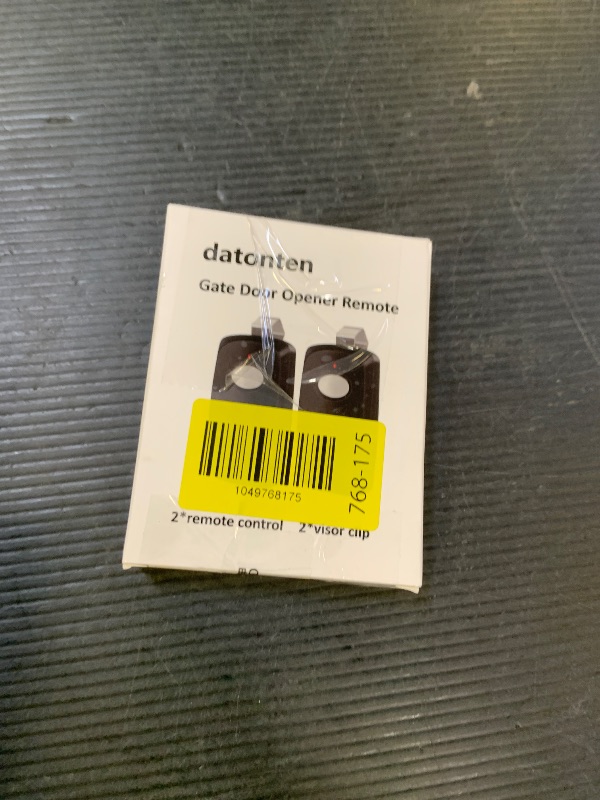 Photo 1 of 2 Replacement for Multicode Linear 3089 Garage Gate Door Opener Remote Transmitter,308911,MCS308911,10 dip Switch 300mhz,Black