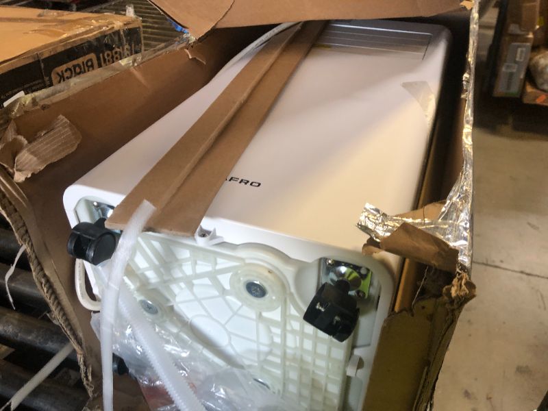 Photo 1 of ZAFRO 10,000 BTU Portable Air Conditioners, 4 Modes Portable AC Unit with Fast Cooling/Energy Efficient/Remote/24Hrs Timer for Bedroom/Dorms/Indoor Rooms, White