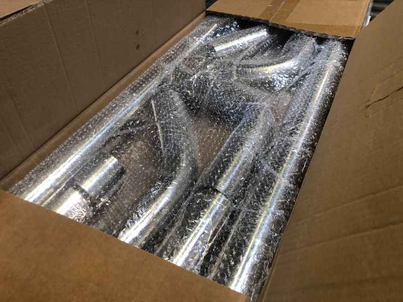 Photo 1 of JY PERFORMANCE 2.5 Inch Universal T304 Stainless Steel Exhaust Pipe Tubing Kit 16 Gauge Custom Straight U Bend 45 & 90 Degree Mandrel 8PCS