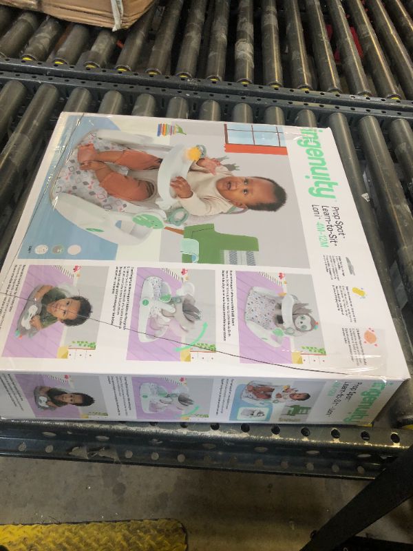 Photo 1 of Ingenuity Prop Spot Learn-to-Sit Floor Seat for Baby, Removable Tray, 2 Linkable Toys, Tummy Time Mat, Unisex, for Ages 4-12 Months - Loni