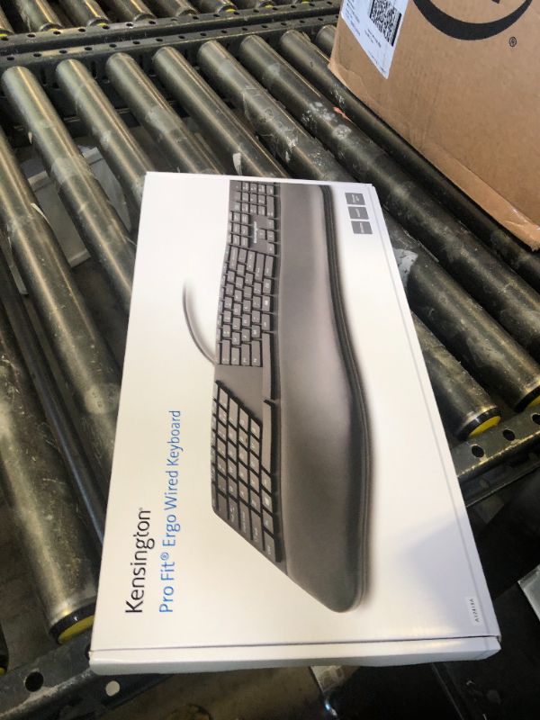 Photo 1 of Kensington Pro Fit Ergonomic Wired Keyboard- Black (K75400US)