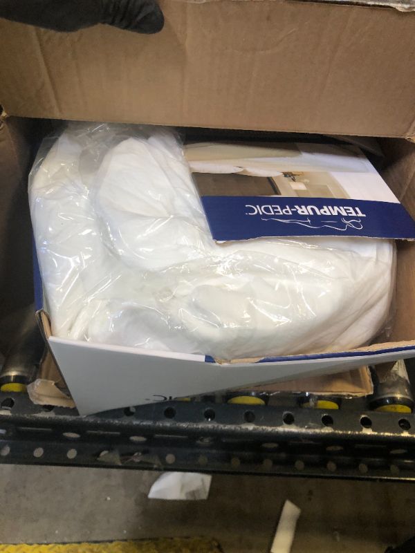 Photo 1 of Tempur-Pedic Protect Waterproof Mattress Protector, Queen, White (Packaging May Vary)