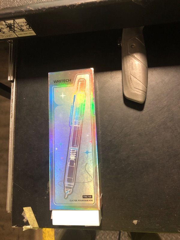 Photo 1 of WRITECH Retractable Fountain Pen Set: Fine Nib Black Ink Premium Gift Box Includes 10 Cartridges, Perfect for Graduation Anniversaries Birthdays