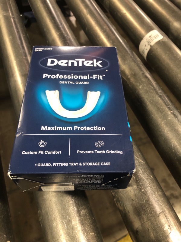 Photo 1 of DenTek Professional-Fit Dental Guard, Mouth Guard for Grinding Teeth at Night, 1 Count