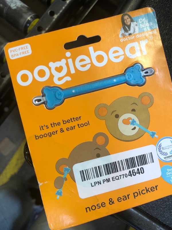 Photo 1 of oogiebear Baby Nose Cleaner & Ear Wax Removal Tool - Safe Booger & Earwax Removal for Newborns, Infants, Toddlers - Dual-Ended - Essential Baby Stuff