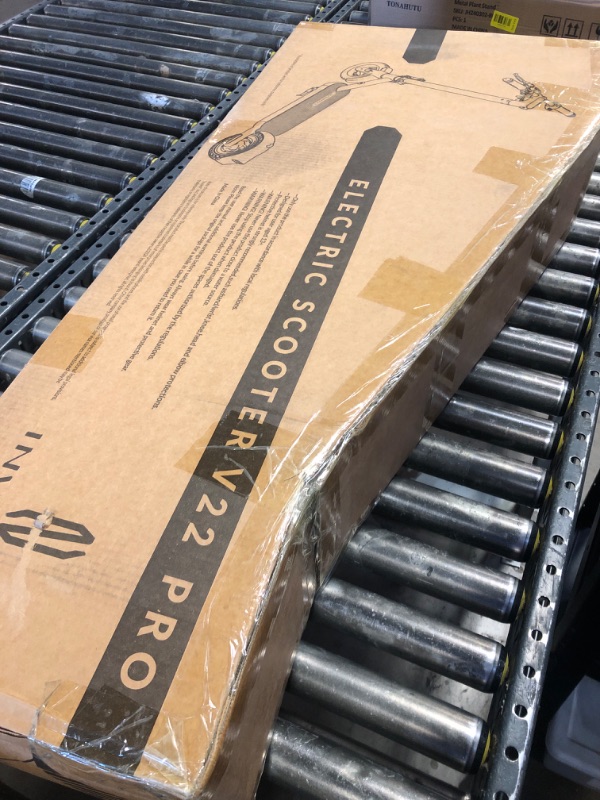 Photo 1 of INVANTI V22 PRO Electric Scooter for Adults, 10" Tires Max 40 KM Range 32 KM/H Speed, Peak 50W Motor Dual Braking System Cruise Control, Foldable E Scooter Commuter with APP