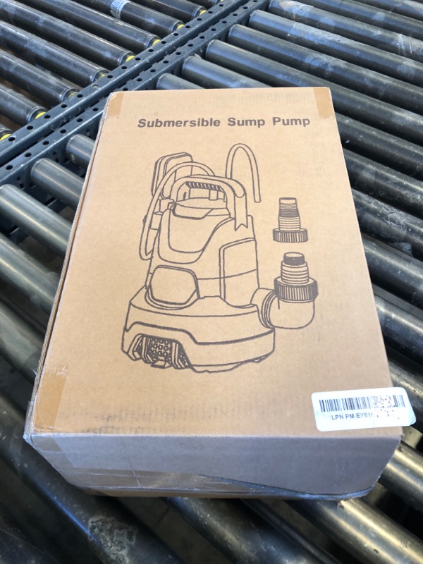 Photo 1 of Submersible Water Automatic Sump Pump 1HP Clean/Dirty Water Removal Pump 4500PGH With Float Switch Electric Portable Transfer Water Pump for Swimming Pool Garden Pond Basement Draining