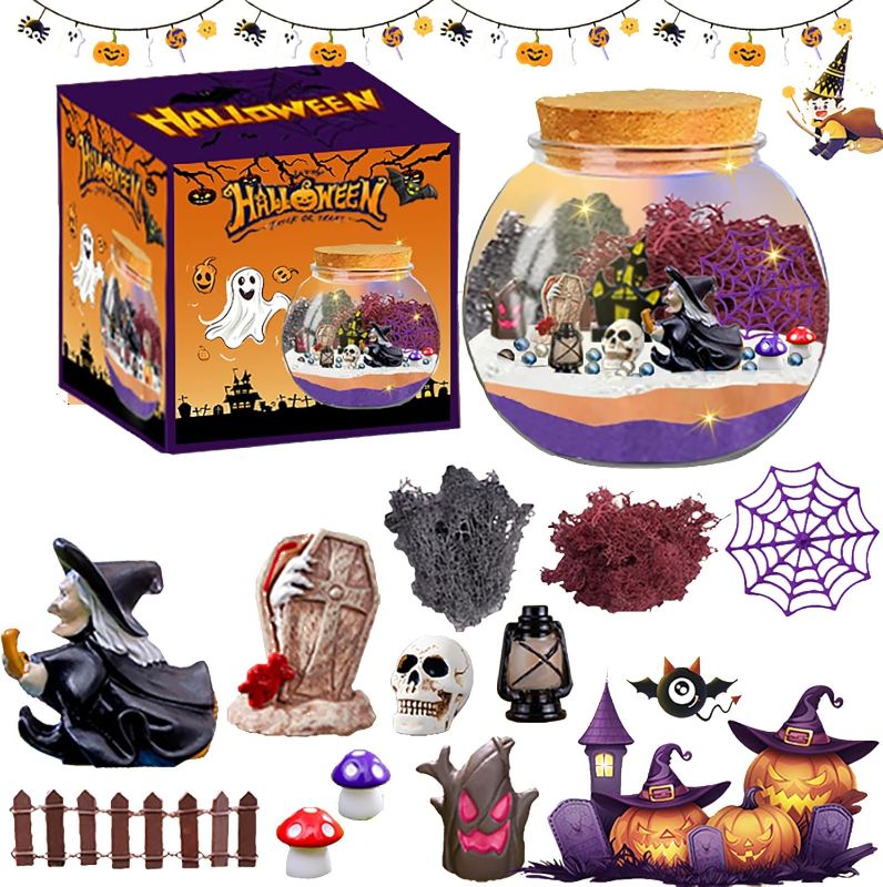 Photo 1 of Halloween Light-Up Kit for Kids - LED Night Light Birthday Gift for Boys Ages 4 5 6 7 8-12 Year Old - Halloween Toys DIY Arts and Crafts Kit for Kids - Best Presents for Boys