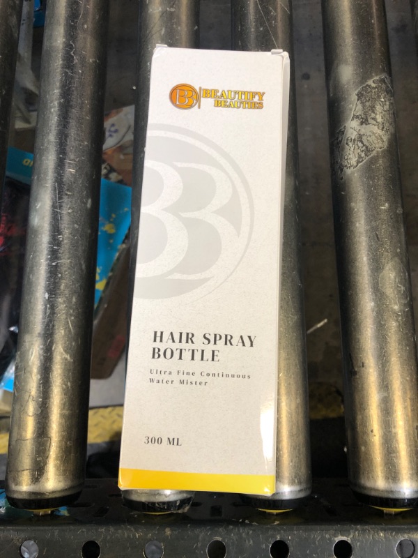 Photo 1 of BeautifyBeauties Spray Bottle For Hair – Continuous Mister Spray Bottle for Hairstyling, Cleaning, Plants, Pets, Barbers, Salons, Essential Oil Scents (Clear, 18.6oz/500ml) "11" H x 2.6" L