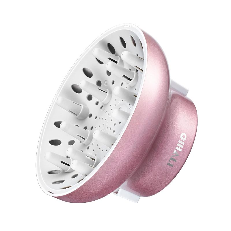 Photo 1 of Universal Hair Diffuser “Super Sturdy” 1.7 Inch to 2.6 Inch for Natural Curly and Wavy Hair, Hair Dryer Attachment 