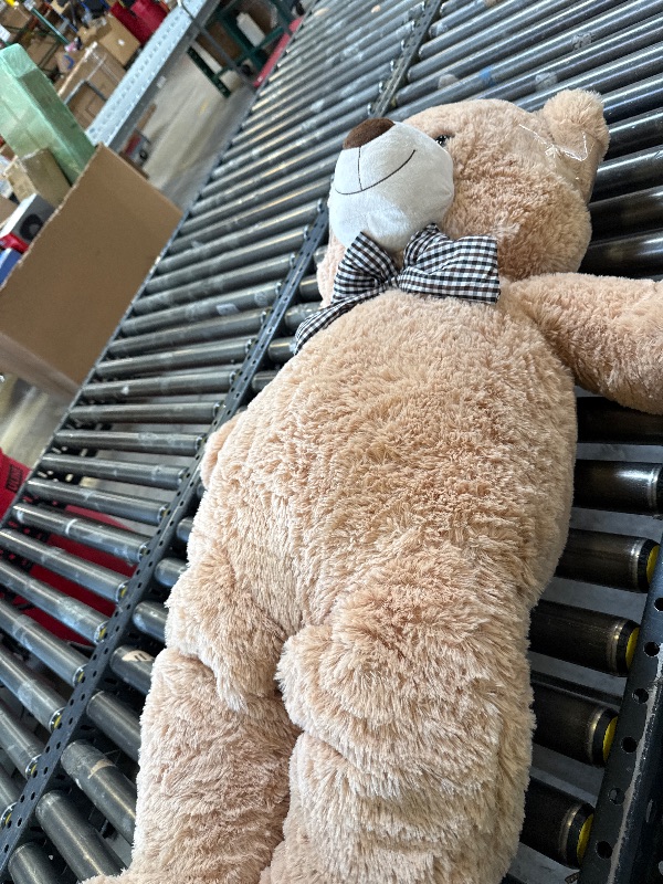 Photo 1 of MaoGoLan Giant Teddy Bear 4 Feet,Adorable and Cuddly Big Bear Stuffed Animal 47", Classic Teddy Bear Plush Gift Decoration for Baby Shower,Party,Birthday,Valentines Day,Tan