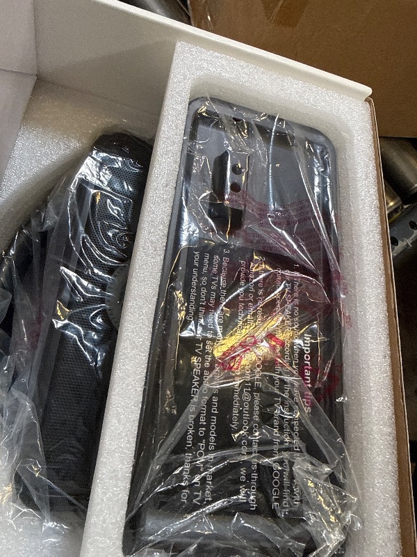 Photo 1 of SavvyBloom 5.8 GHz Wireless TV Speakers for Hard of Hearing Seniors, Portable TV Speakers for Smart TV, No More Struggling for Volume, No Sound Lag, 5 Cables Include to Connect TV
