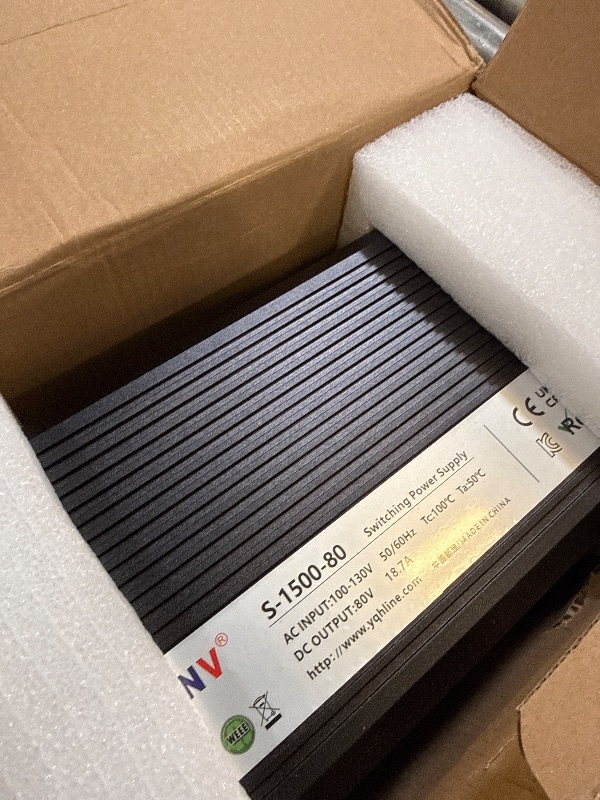 Photo 1 of 1500W Switching Power Supply AC-DC SMPS Output 80V 18A PSU dc Power Supply Input 110VAC (80VDC)