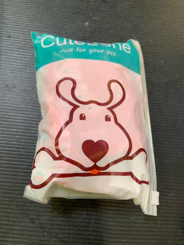 Photo 1 of CuteBone Washable Dog Diapers Female No Tail Hole 3 Pack Reusable Doggie Period Training Pants for Docked-Tail Frenchie French Bulldog Boston Terrier Without Tail WWD15S