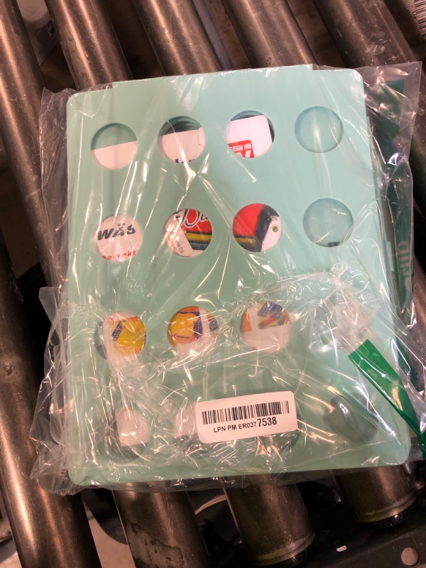 Photo 1 of GYE T Shirt Folding Board T Shirt Clothes Folder Laundry Organizer Durable Tool Plastic Easy and Fast Folding Board for Kid Children and Adult to Fold Clothes (Green)
