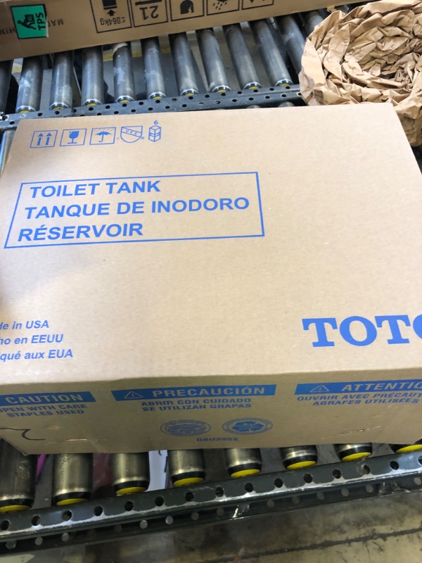 Photo 1 of TOTO Drake Transitional 1.28 GPF Toilet Tank with WASHLET+ Auto Flush Compatibility, Cotton White - ST786EA#01