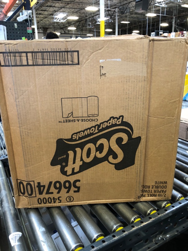 Photo 1 of Scott Paper Towels, Choose-A-Sheet, 30 Double Rolls = 60 Regular Rolls (108 Sheets Per Roll)