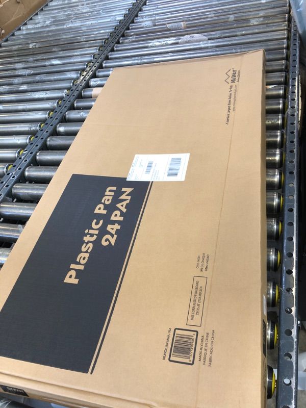 Photo 1 of MidWest Homes for Pets Replacement Pan 42 Inch Long Midwest SUV Dog Crate; 41.34L x 20.48W x 1.19H Inches; 24PAN; Black