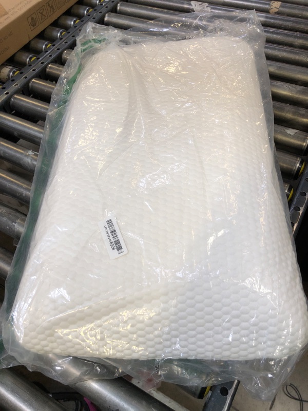 Photo 1 of Talatex Dunlop 100% Natural Latex Pillow, Medium Low Pofile Latex Firm Pillow Helps Relieve Pressure, Neck and Shoulder Pain