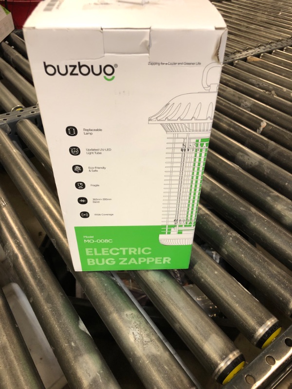 Photo 1 of Buzbug LED Bug Zapper Indoor Outdoor, 10 Years Lifespan, 6.5ft Power Cord, IPX4 Waterproof, High-Voltage, Mosquito Zapper, Fly Trap Mosquito Trap, Fly Killer Fly Zapper -MO008C
