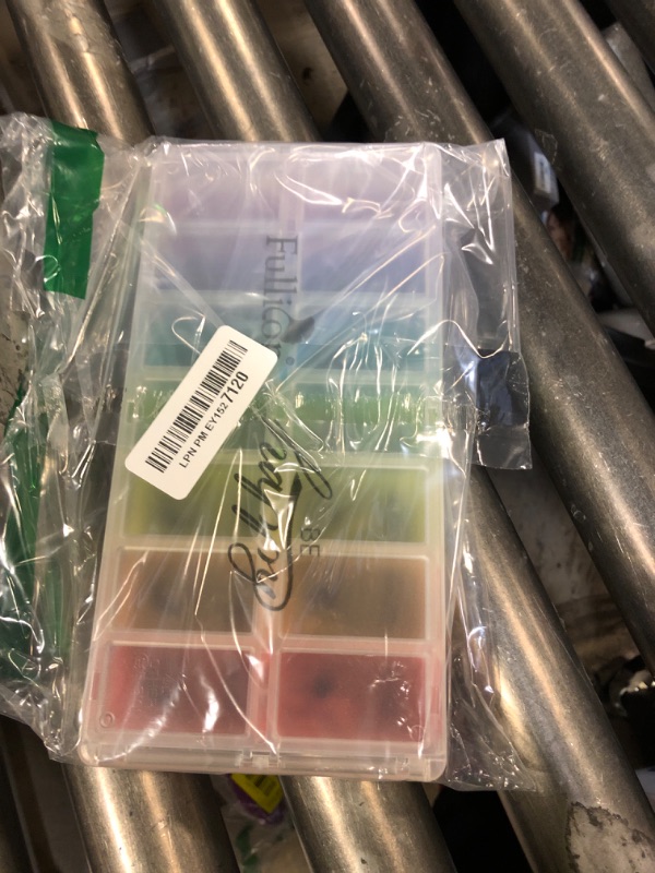 Photo 1 of Weekly Pill Organizer 2 Times a Day Extra Large 7 Day Easy Fill Quick Fill Portable Fullicon AM PM Pill Box for Supplement, vitamine, and Medicine - (Patent Registered)
