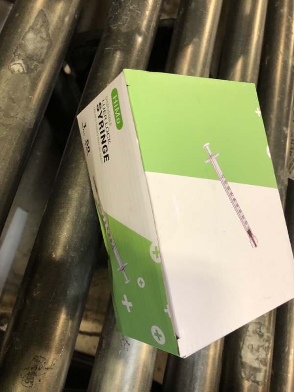 Photo 1 of 50 Pack 1mL Luer Lock Syringe without Needle 1cc Small Plastic Sterile Syringes Individually Wrapped