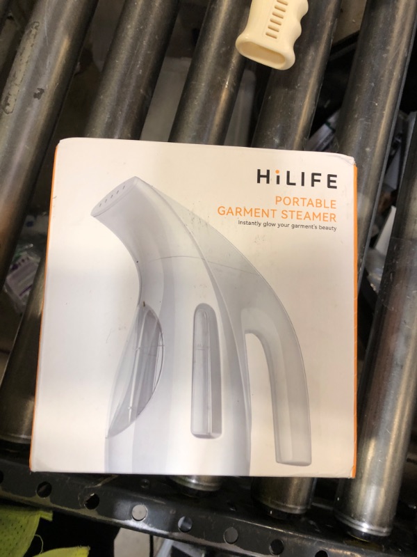 Photo 1 of HiLIFE Steamer for Clothes, Portable Handheld Design, 240ml Big Capacity, 700W, Strong Penetrating Steam, Removes Wrinkle, for Home, Office(ONLY FOR 120V)-Black