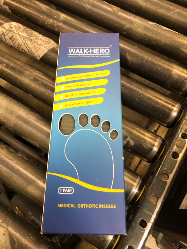 Photo 1 of Plantar Fasciitis Feet Insoles Arch Supports Orthotics Inserts Relieve Flat Feet, High Arch (Mens 11-11 1/2 | Womens 13-13 1/2)