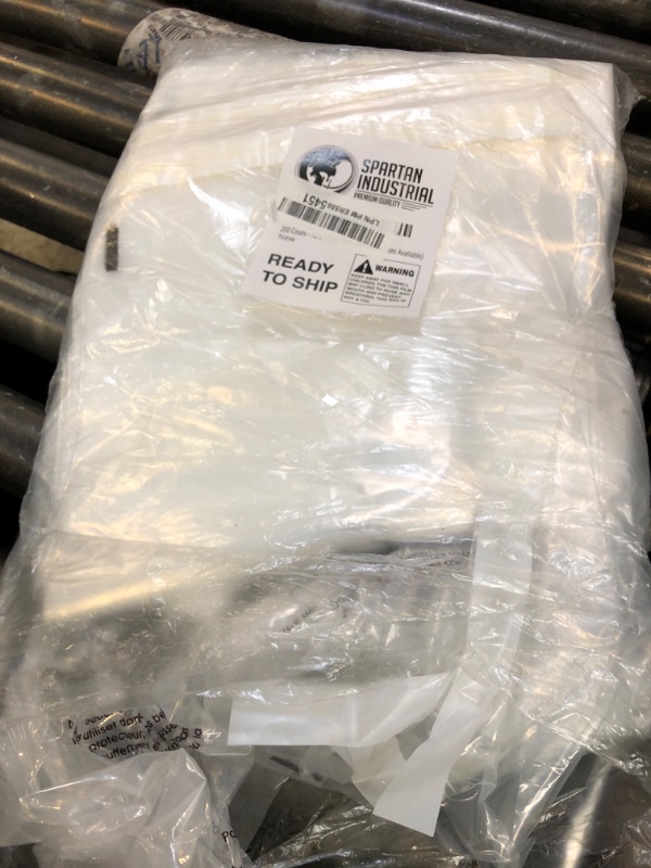 Photo 1 of Spartan Industrial - 10” X 13” (200 Count) Self Seal Clear Poly Bags with Suffocation Warning for Packaging, T Shirts - Permanent Adhesive