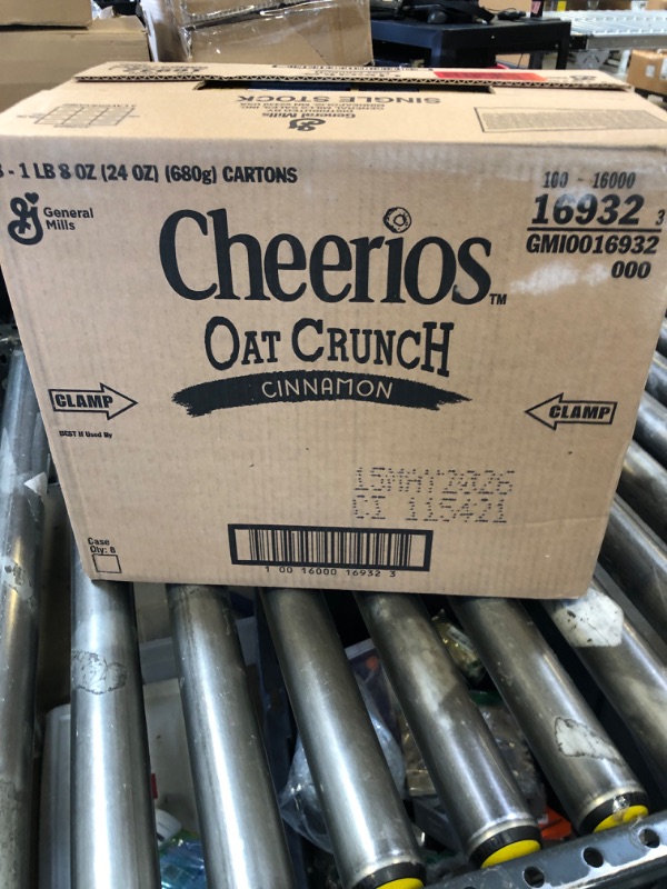 Photo 1 of Cheerios
OAT CRUNCH
CINNAM??