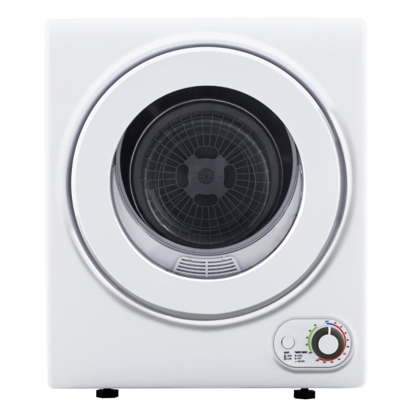 Photo 1 of Simzlife 1.6 Cu. ft. Portable Clothes Dryer, Electric Compact Dryer Machine, 19.5 in W, 23.6 in H