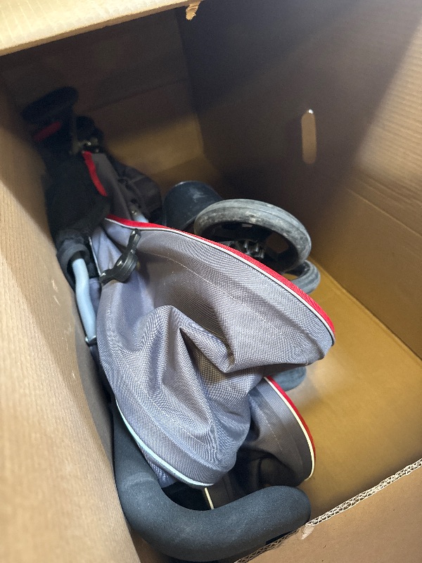 Photo 1 of Delta Children LX Side by Side Stroller - with Recline, Storage & Compact Fold, Grey