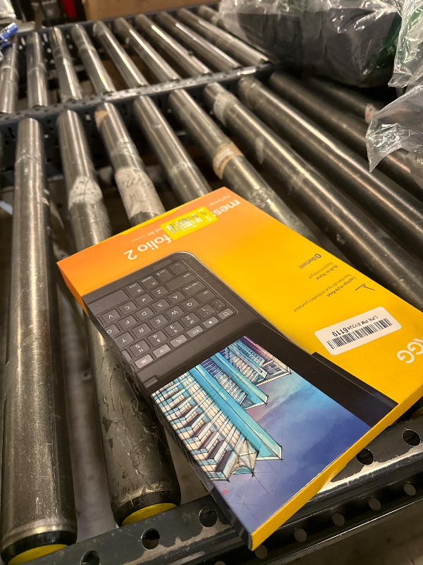 Photo 1 of ZAGG - Messenger Folio 2 - Tablet Keyboard & Case for 10.2-inch iPad, 10.5-inch iPad/Air 3