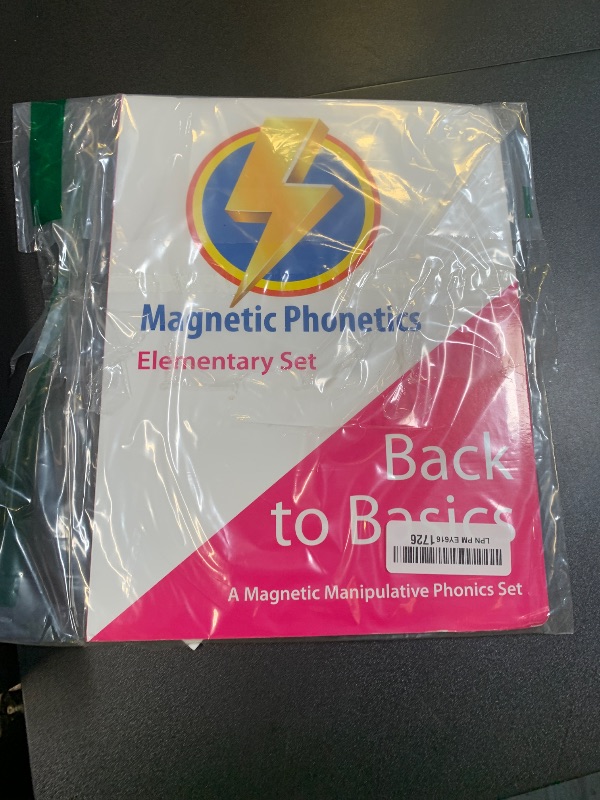 Photo 1 of Foam Phonics Elementary Magnet Set with Folding Board