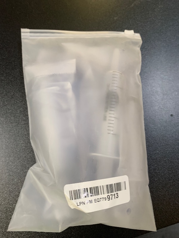 Photo 1 of 5Pack 20ml Plastic Syringe with caps for Liquid Measuring,Oral,Scientific Labs,Feeding Pets, Oil or Glue Applicator, Halloween Party, Sterile Individually Packed