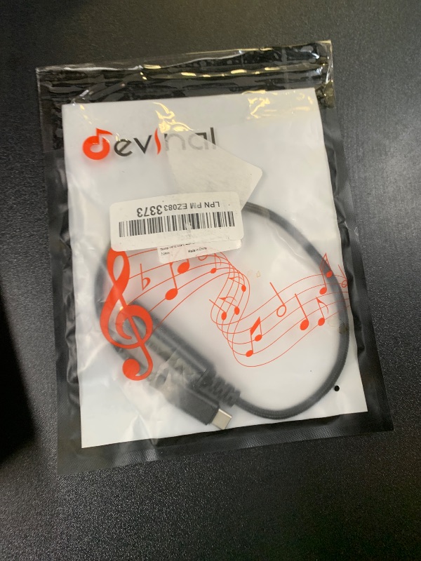 Photo 1 of Devinal USB C to 1/4" Audio Cable, USB-C to 1/4" Female TRS Audio Cable, USB Type-C to 6.35mm Stereo Output Cord Adapter. Gold Plated 1 Feet