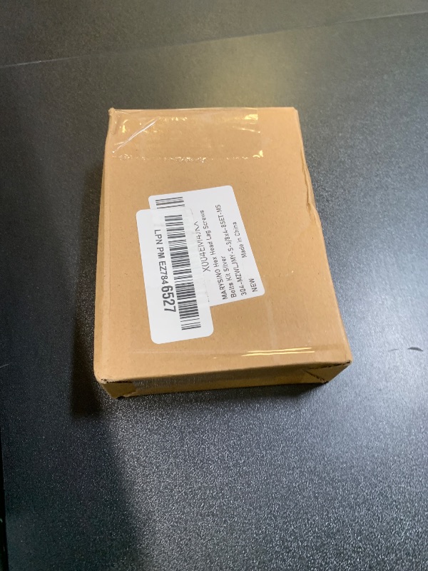 Photo 1 of (8-Set) 3/8 x 4 Lag Bolts for Wood, Stainless Steel Heavy Duty Hex Head Lag Screws, ASME B18.2.1 Commercial/Industrial Grade Mounting Screws Bolts Kit by Marysino