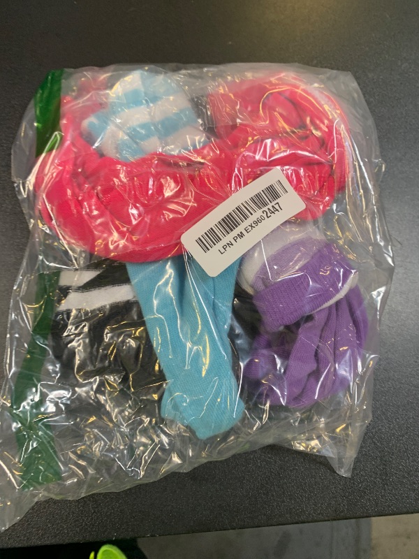 Photo 1 of Zando Hot Pink Soccer Socks Girls Knee High Sport Socks Youth Pink Baseball Socks Girls Long White Socks Kids Tube Socks School Uniform Socks for Girls Boys Blue/Purple/Pink Black 10-12 Years